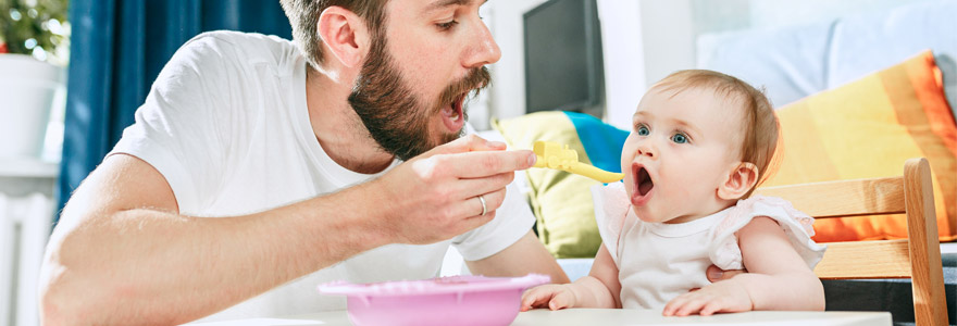 Parents débordés nourrir leurs enfants